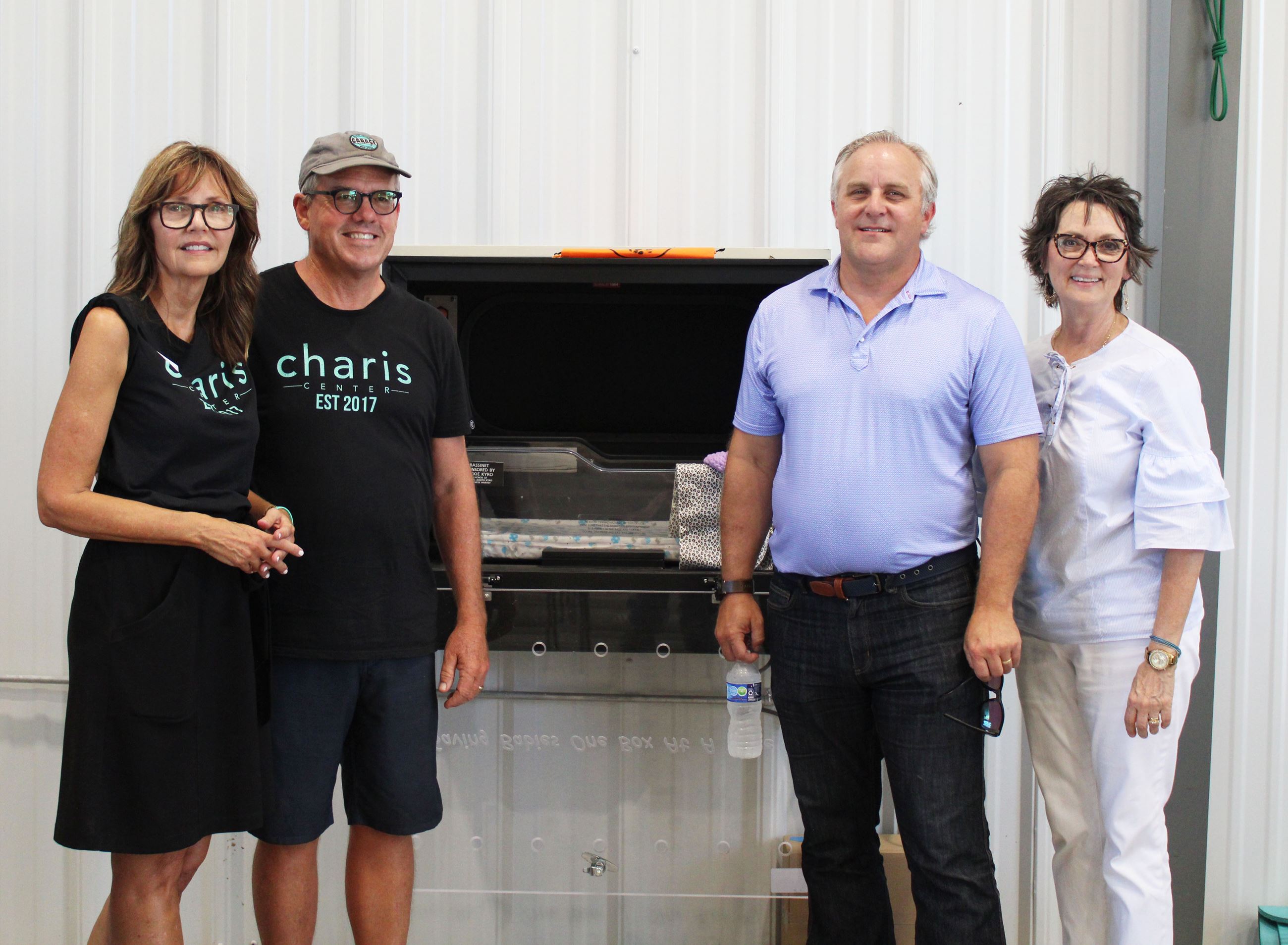 Charis Center with Sen. Treat