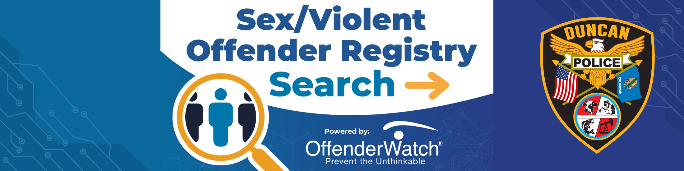 Sex and Violent Offender Registry